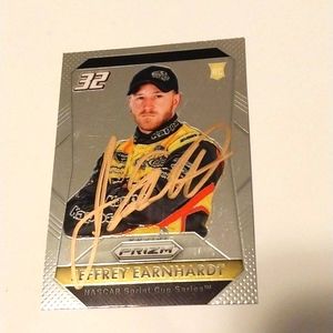 2016 Prizm Jeffery Earnhardt Signed Autograph Rookie Card